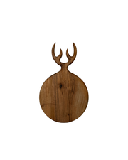 Sunum Tahtası Ceviz Yuvarlak 28cm