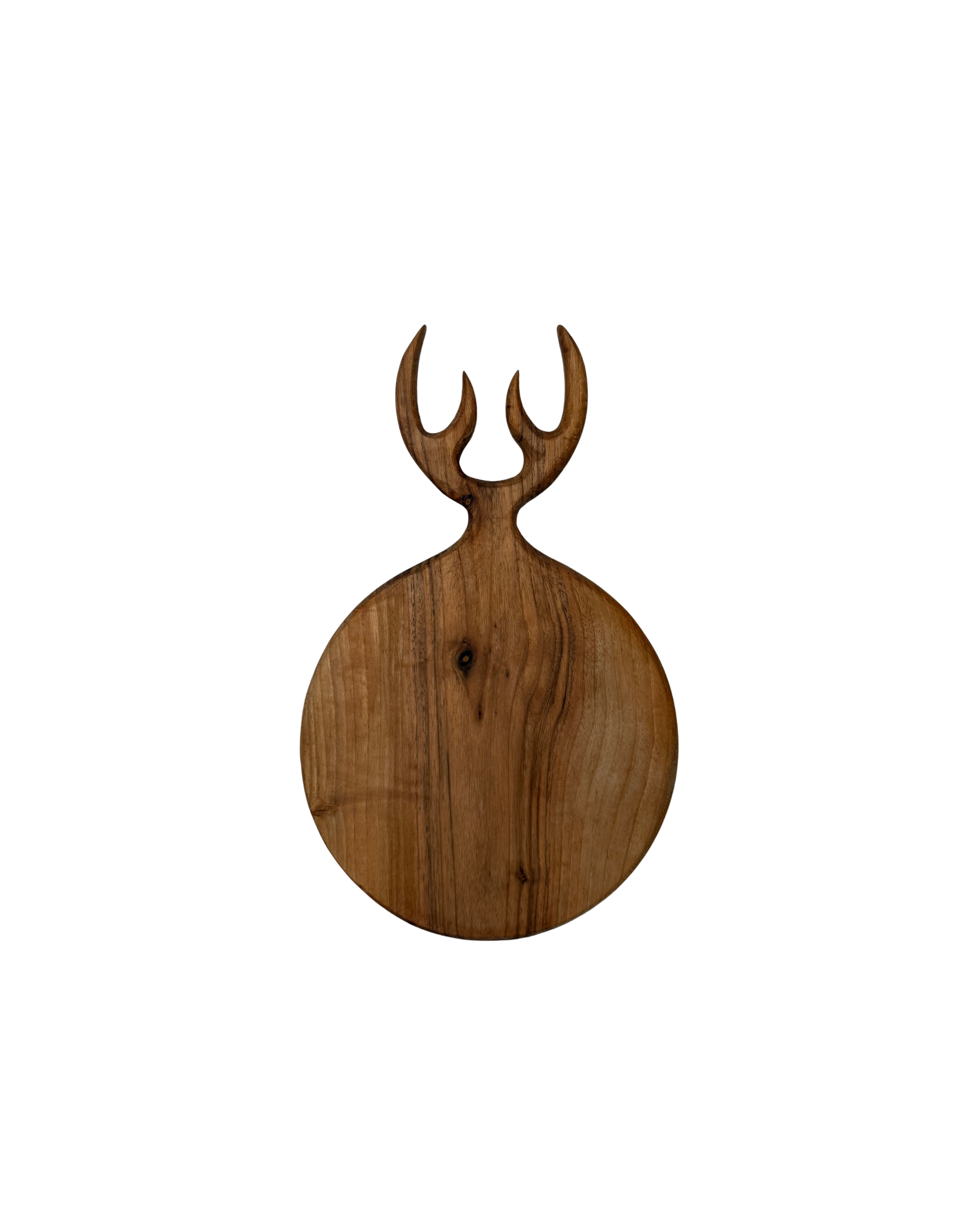 Sunum Tahtası Ceviz Yuvarlak 28cm