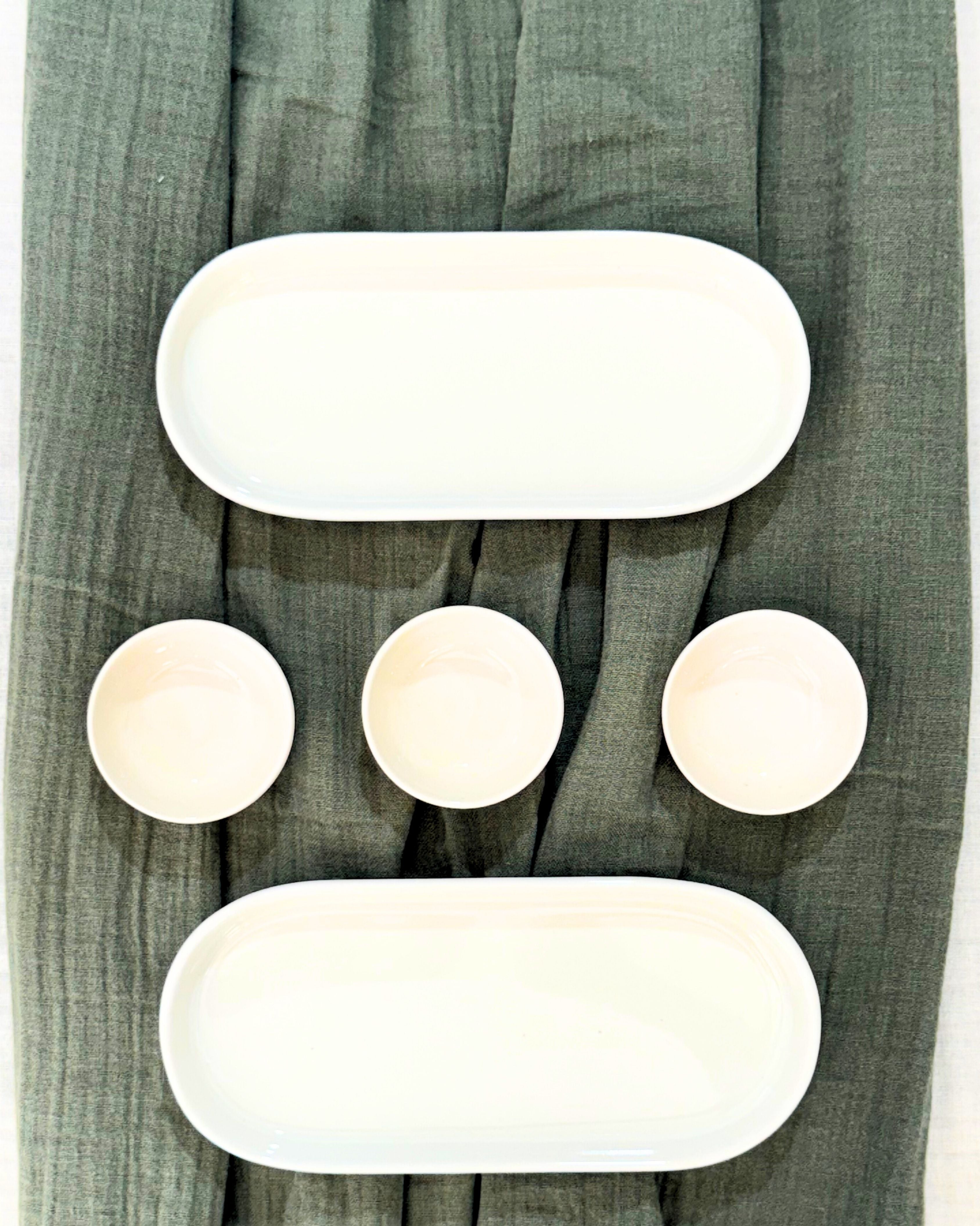 Kahvaltı Takımı 18 Parça Bohem Beyaz mı