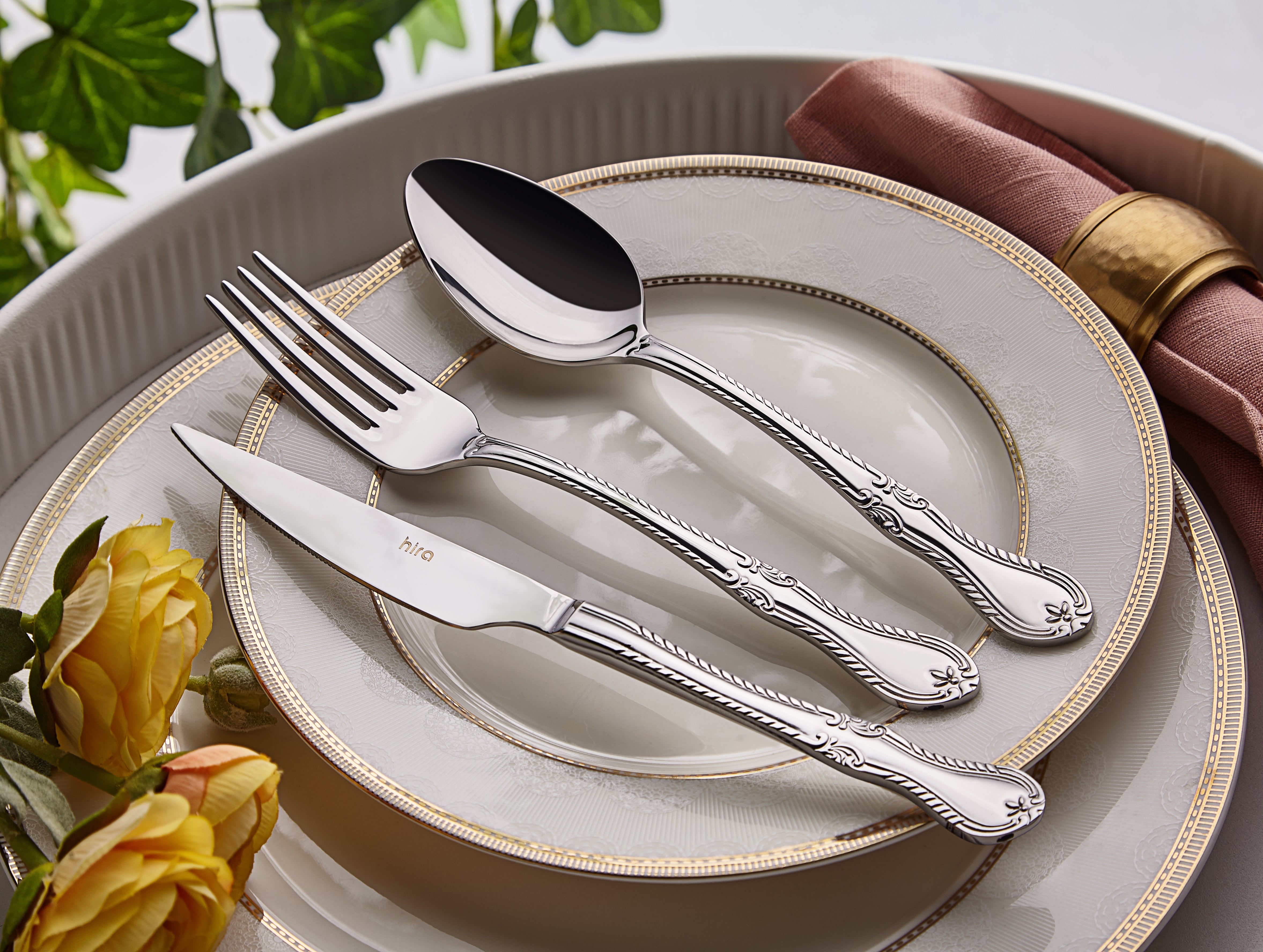 Safir 36 Parça Çatal Kaşık Bıçak Seti