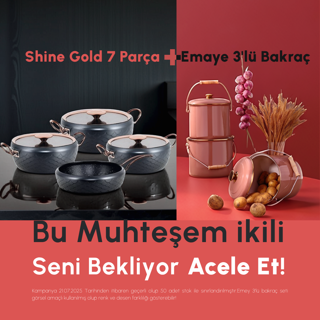 Biogranit Tencere Ve Emaye Bakraç Kampanayalı Fiyat