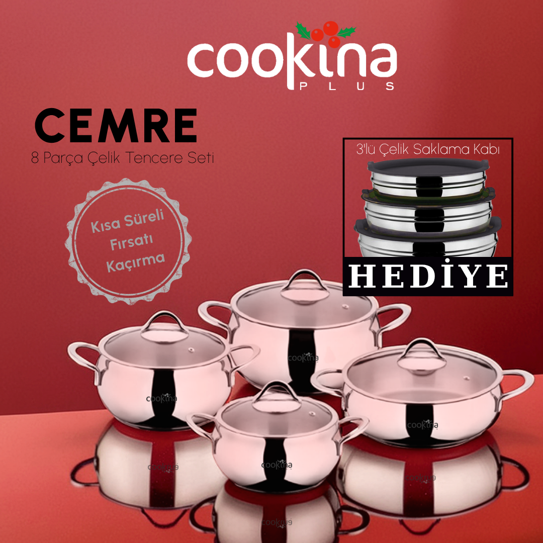Çelik Cemre Set Hediyeli