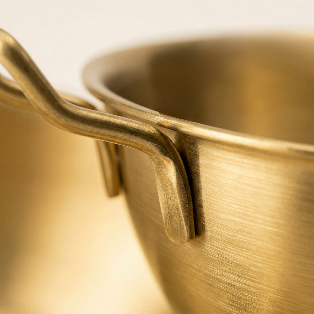 CookinaPlus 3'lü Premium Gold Sahan Sunum Seti | 10.5cm - 13cm - 14cm