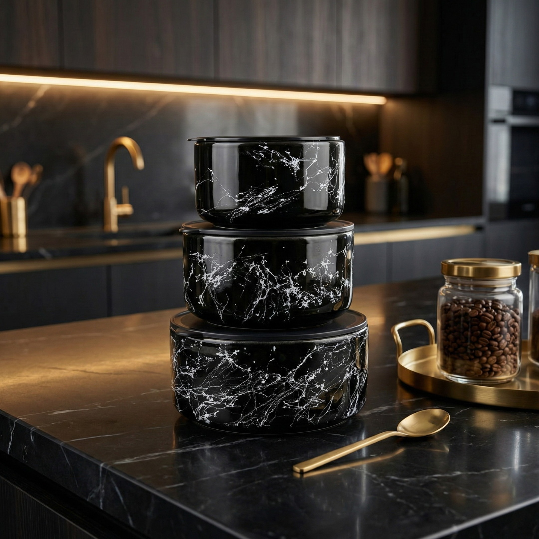 luks-mutfak-tezgahi-siyah-gold-saklama-kabi