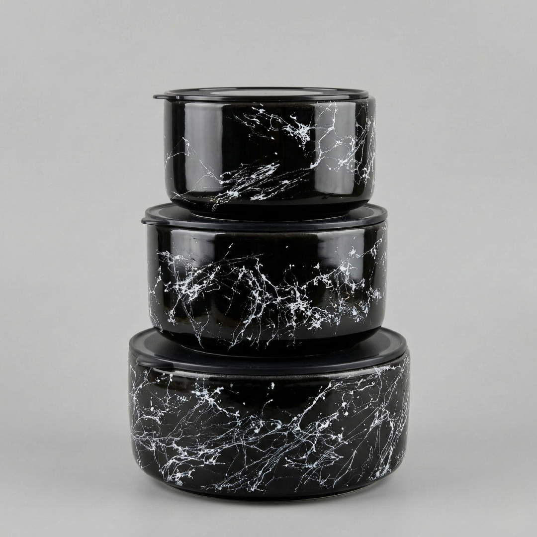 parlak-siyah-seramik-saklama-kabi-luks-set